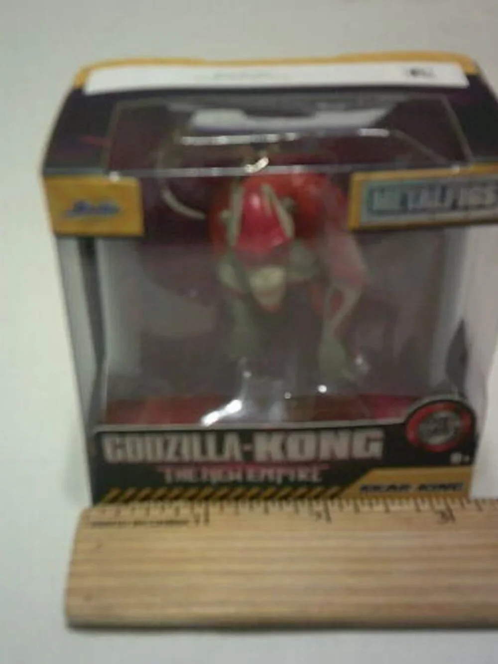 NEW JADA METALFIGS GODZILLA KONG THE NEW EMPIRE SHAR KING DIE-CAST FIGURE 2.5